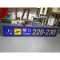 Metro Station Airport Indoor Interior Customized LED Exit Entrance Guide Information Wayfinding Directory Signage